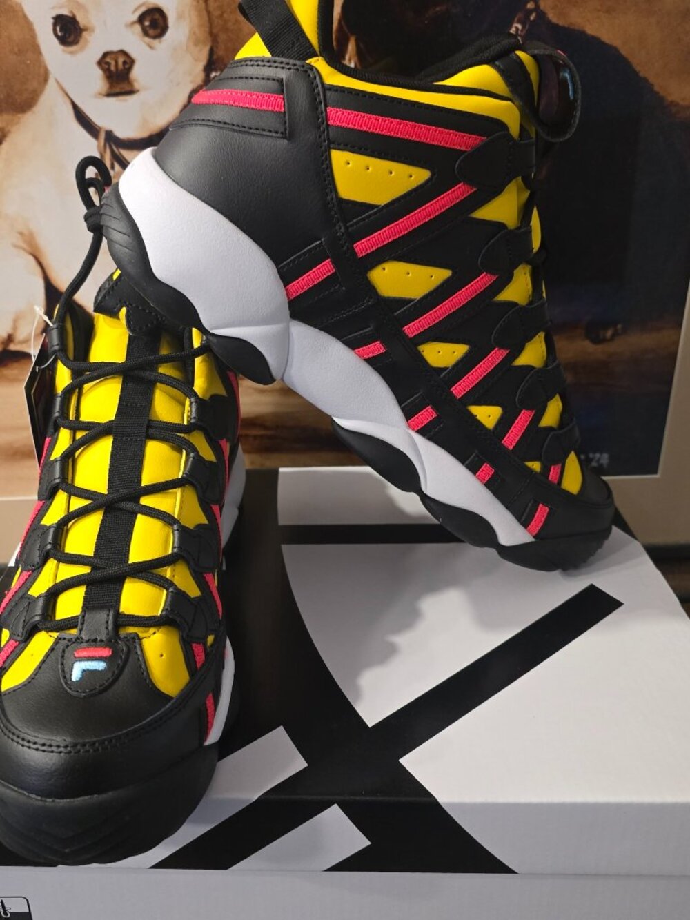 FILA - Men's Stackhouse Spaghetti Shoes 1BM01793 708 Basketball Mens Sz 11 NEW